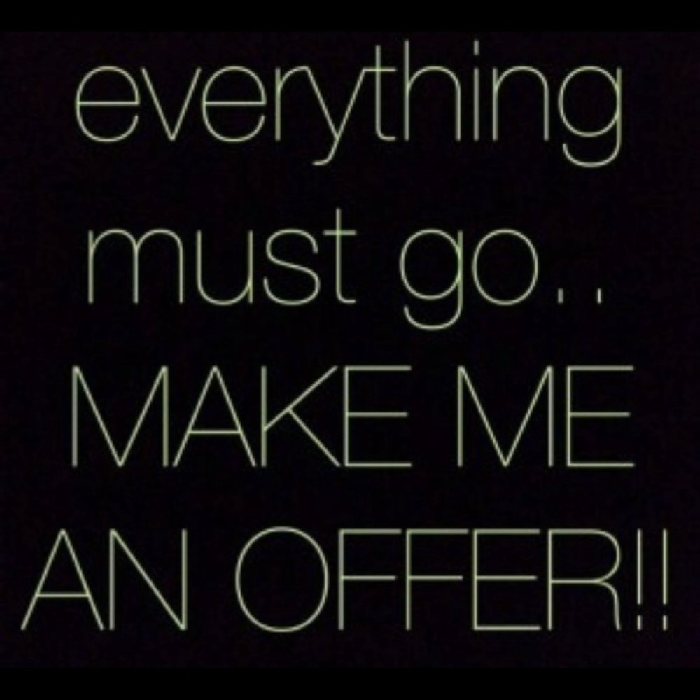Clothes, Jewelry, Shoes, Purses, Men’s Sweaters.
